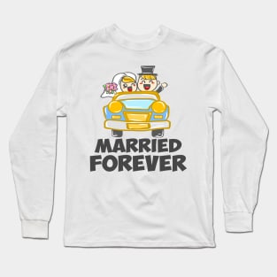 Wedding Marriage Marriage Wedding Ceremony Married Long Sleeve T-Shirt